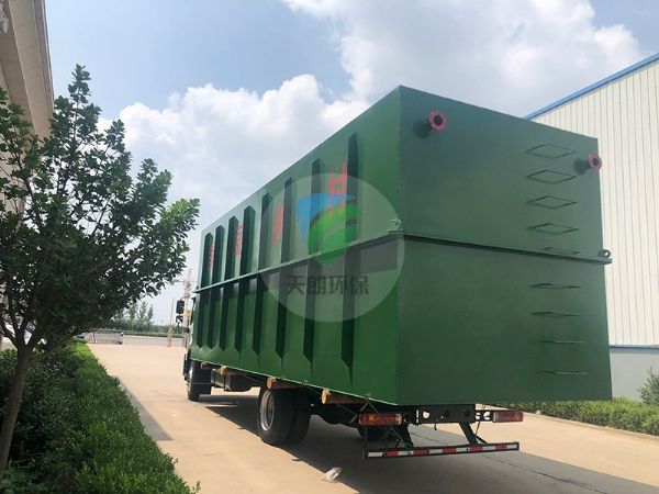 美丽乡村，绿水青山，发往重庆污水处理设备。